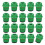 20 Pieces Plastic Threaded Stoppers-4 points PPR plug gr 1