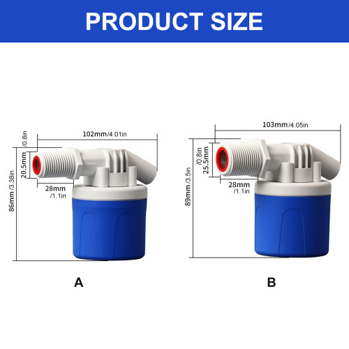 Leak Resistant Auto Fill Valves with Corrosion Proof-4 points 2