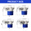 Automatic Water Inlet Valves Water Level Controller-2 inches 3