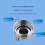 U Form Faucet Aerator Splashes Resistant-Two double gears 6