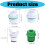 20 Pieces Plastic Threaded Stoppers-4 points PPR plug gr 6