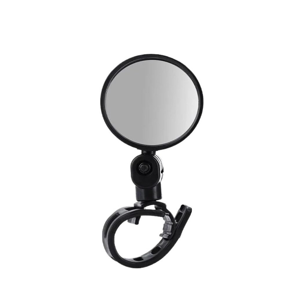 Motorcycle Rearview Mirror Adjustable Rotatable Wide-Angle Convex Rear View Mirror With Auxiliary Handlebar Mount For Bicycle 1 Pc 9339159002711