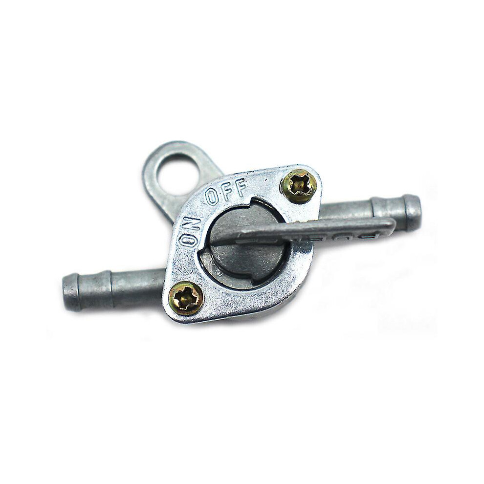 Kikidex (As Show, One Size) Universal Fuel Tap, Gasoline Petcock, In-Line Fuel Tank Valve, Fuel Pump, On/Off Valve Switch