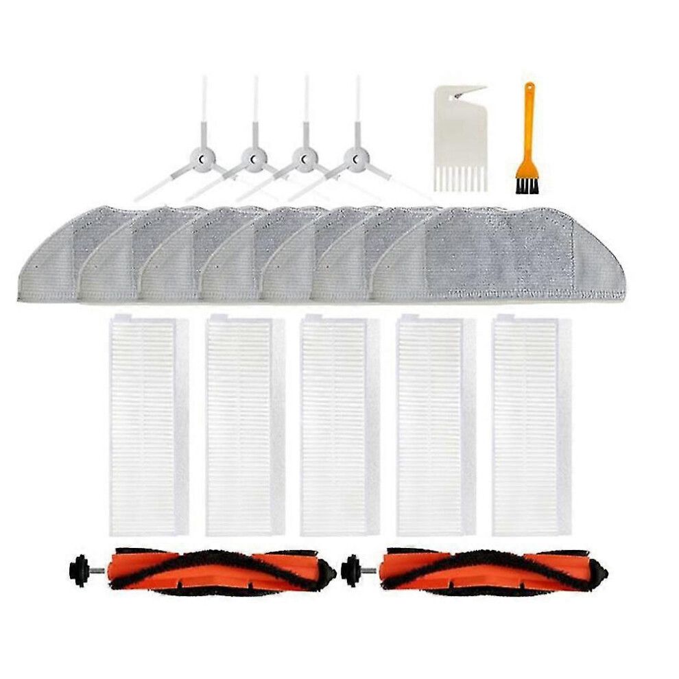 Kikidex (As Show, One Size) For G1 Main Brush Side Brush Filter,For G1 Robot Vacuum Cleaner Accessories