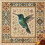 Ready To Stitching Bird Designs Set Print Fabric Detailed-D 7