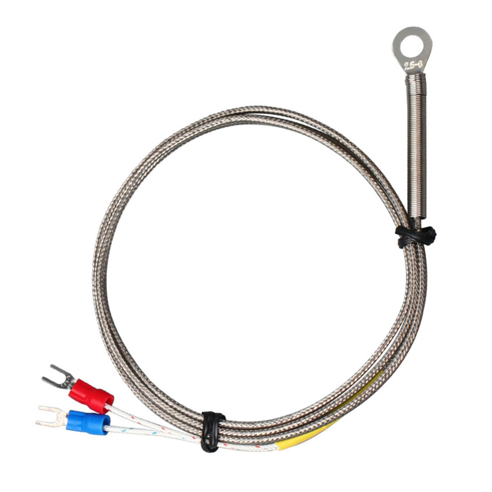 K Type Thermocouple Probe High-Temperature Sensor 4Mm Hole Metal Wire 0-600C 9354506694616