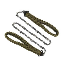 Pocket Saw Steel Rope And Woven Chain Camping Multi-Tool For Outdoor Survival - Effort-Saving Cutting Chain