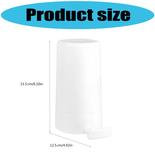 Rustproof ABS Soap Grinding Box Wall Mounted Bathroom Accessory 2