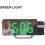 LED Projection Alarm Clock Bedside Digital, 12/24 Hour Auto Dimming, Temperature Display, Electronic Lock, Green Light 5