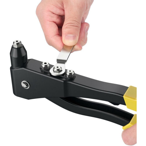 Thread Insertion Rivet Pliers Core-Pulling Hand Tool For Car Repair DIY Rivet Tool Yellow And Black 2