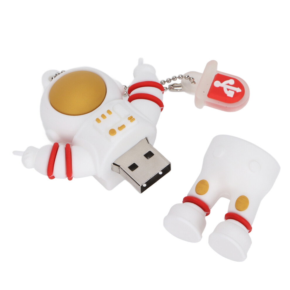 Cute Astronaut Usb Flash Drive 64Gb Silicone Shockproof Plug & Play 6901358032689