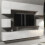 Creative Furniture Panorama Wall TV Unit - White with Gloss Doors 3