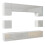 Creative Furniture Panorama Wall TV Unit - White with Gloss Doors 6