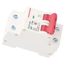 DZ47-63 2P 50A Mini-Leistungsschalter, Sichtfenster, 400V