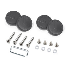 4PCS leise rollende Gepäckräder Praktisches-64Modell