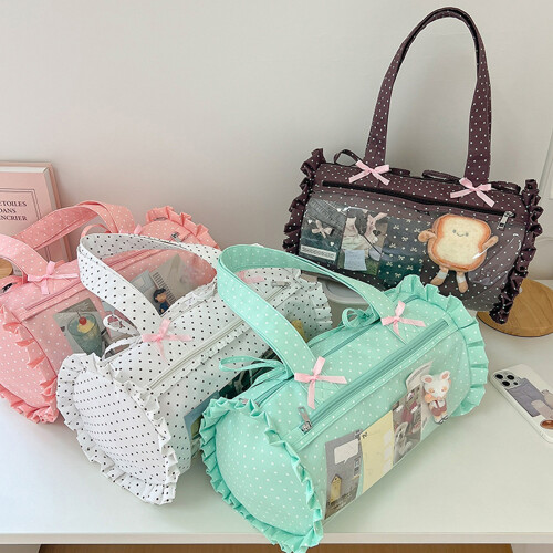 Itabag Umhängetaschen mit Einsatz für Anime Display-dunkelbraun 2