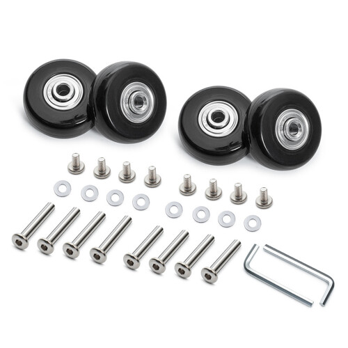 4PCS Ersatzräder Leises Rotationsdesign für-7Modell