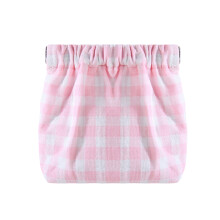 Wiederverwendbare Baumwolltasche mit lebendigen-Rosa Quadrat