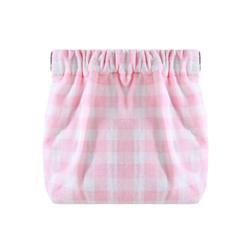 Wiederverwendbare Baumwolltasche mit lebendigen-Rosa Quadrat