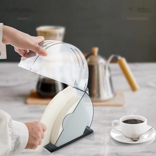 Lot de 2 solutions de rangement en papier-Cercle Transparent 1