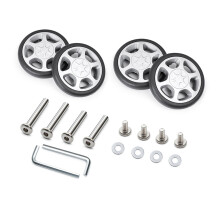 4 Stück Universal-Fit-Gepäckräder Praktische-26Modell