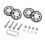 4 Stück Universal-Fit-Gepäckräder Praktische-26Modell 1