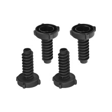 Pieds de Support de rondelle contre les battements, 4 pièces,