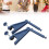 Portable Adjustable Blue Table Tennis Net Set with Clamp & Fixation 1