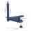 Portable Adjustable Blue Table Tennis Net Set with Clamp & Fixation 5