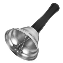 Novelties Natale Babbo Campanella Metallo Accessorio Costume Oro