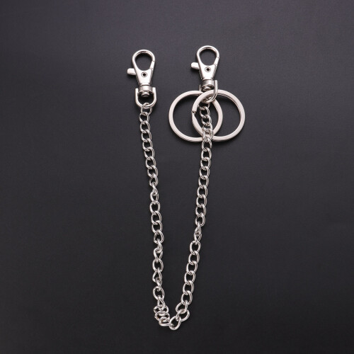 2 Pezzi Metallo Punk Hip Hop 40Cm 45Cm 2