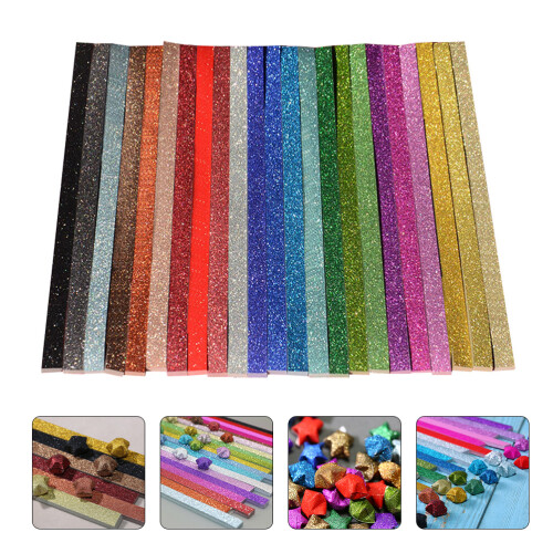 460 Pezzi Strisce Carta A Stelle Colorate Per Lavoretti 2