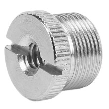 Adattatore filettato da 5/8 a 1/4 di pollice, ferro, 17 g