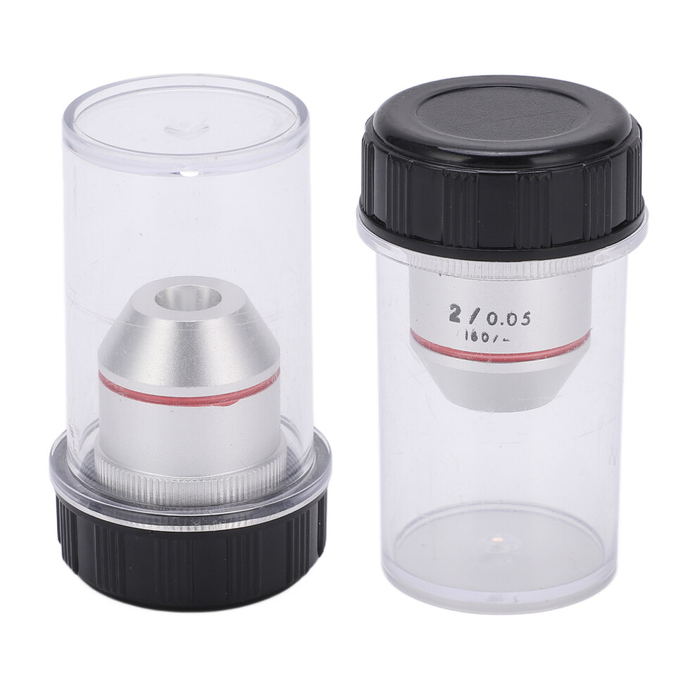 2X 195 Achromatic Objectives Low Magnification Rms Thread 20.2Mm For Microscope 8481358035104