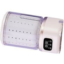 Verplaatsbare, draai-droge wasmachine, capaciteit van 2-Wit