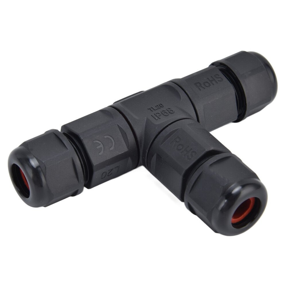 3 Way Waterproof Connector 3 Pin Tee 250V 16A Ip68 Quick Adapter 7901358036303