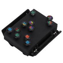 Gitarre Trainer Akustik Akkord Übungstool ABS+PC Schwarz