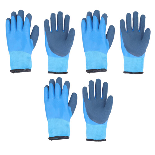 3 Paar Winter-Arbeitshandschuhe, wasserdicht,