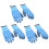 3 Paar Winter-Arbeitshandschuhe, wasserdicht, 7
