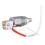 Durable Metal Hotend for 3D Printer, 0.4mm Nozzle, Silver 7