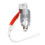 Durable Metal Hotend for 3D Printer, 0.4mm Nozzle, Silver 16