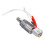 Durable Metal Hotend for 3D Printer, 0.4mm Nozzle, Silver 6