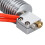 Durable Metal Hotend for 3D Printer, 0.4mm Nozzle, Silver 11