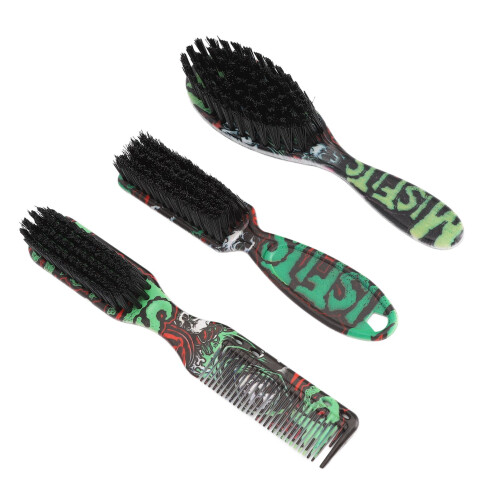 3 stücke Männer Bart Pinsel Set Professional Home 2