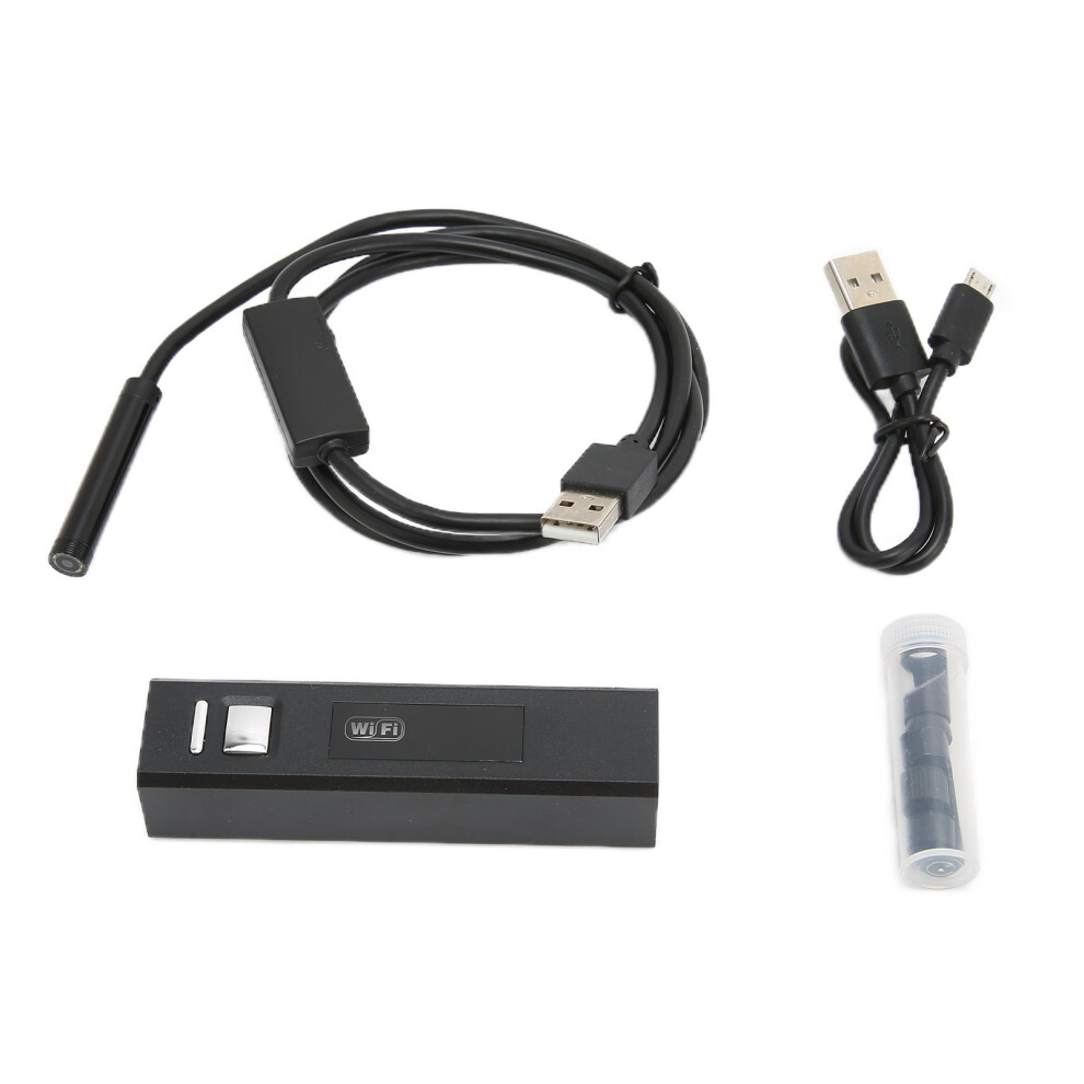 HD Waterproof WiFi Endoscope 8mm Lens 8 LEDs 2m Black-image-OPC-PMRD9PX-NEW