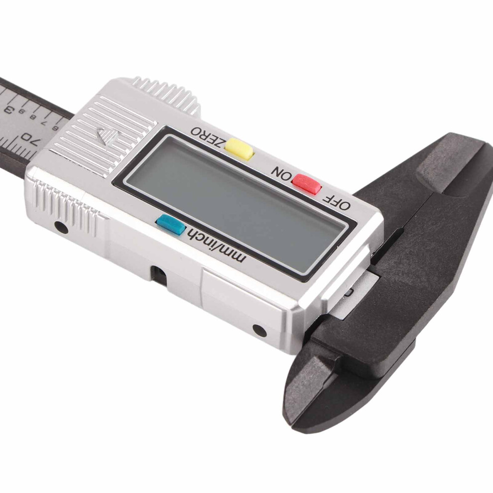 Digital Vernier Caliper For Students - Carbon Fiber, 0.1Mm Accuracy 9371358038610