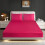 (SILVER, DOUBLE) Satin Fitted Sheet Set with 2 Pillowcases - Ultra-Soft, Deep Pockets, Machine Washable 9