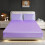 (SILVER, DOUBLE) Satin Fitted Sheet Set with 2 Pillowcases - Ultra-Soft, Deep Pockets, Machine Washable 10