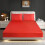 (SILVER, KING) Satin Fitted Sheet Set with 2 Pillowcases - Ultra-Soft, Deep Pockets, Machine Washable 13