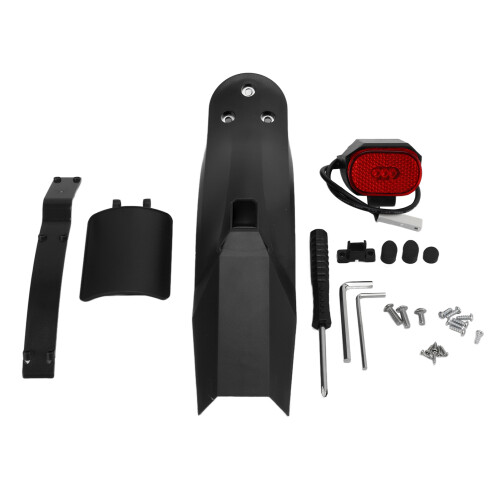 PRO2 Kit feu arrière et garde-boue, 240 g, noir 1